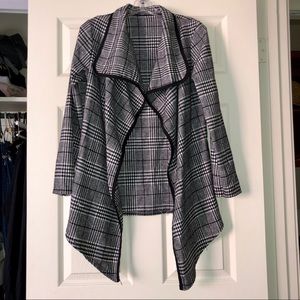 SHEIN Waterfall Collar Blazer